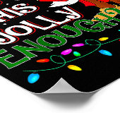 Is This Jolly Enough Mpy Elf Pajama Christmas Ligh Poster (Hoek)