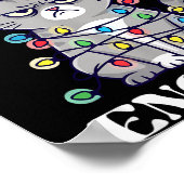 Is This Jolly Enough Tangled Christmas Cat  Poster (Hoek)