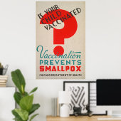 Is uw kindervaccinatieposter poster (Thuiskantoor)