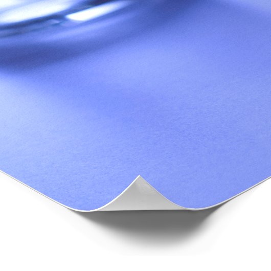 Is uw Poster met halve waarde voor glas (Matte) (Hoek)