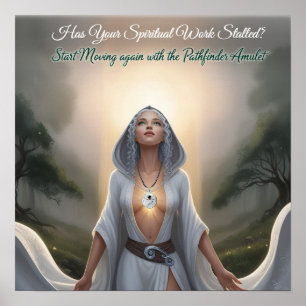 Is uw Spirituele werk vastgelopen? Poster