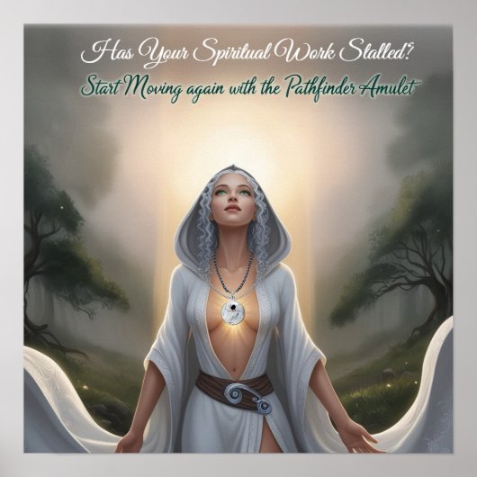 Is uw Spirituele werk vastgelopen? Poster (Voorkant)