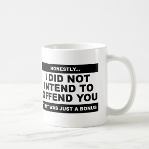Is van plan Funny Mug te offeren Koffiemok