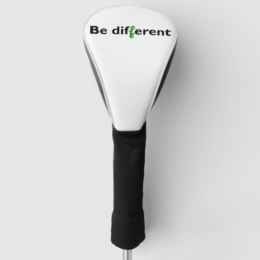 is verschillend golfheadcover (Voorkant)