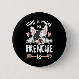 Is waar mijn franchie is citaat voor een franse ei ronde button 5,7 cm