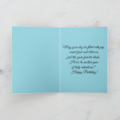 Is Water the Most Essential Resource Birthday Kaart (Binnen)