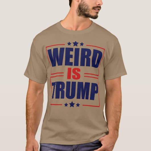 Is Weird Minimalist Word T-shirt (Voorkant)
