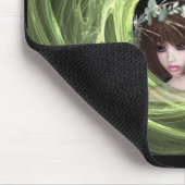 Is ze een droom? Fantasy/Fractal Mousepad Muismat (Hoek)