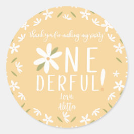 Is ze niet de eerste B-Dag bedankt Stickers