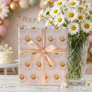 Is ze niet één-derful Geboortekaartje met waterver Cadeaupapier