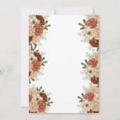 Is ze niet Een-hert-vol meisje bosland 1e verjaard Kaart (Achterkant)