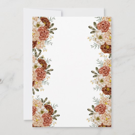 Is ze niet Een-hert-vol meisje bosland 1e verjaard Kaart (Achterkant)