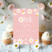 Is ze niet een prachtige roze Boho Daisy eerste ve Kaart