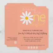 Is ze niet een wonderlijke uitnodiging (Voorkant / Achterkant)