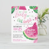 Is ze niet geweldig roze watermeloensap kaart (Staand voorkant)