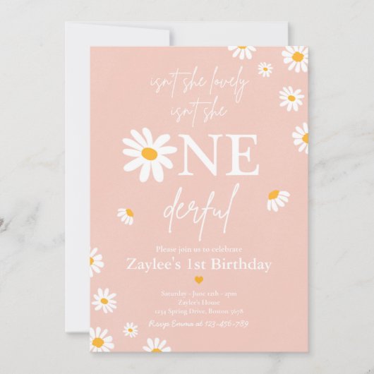 Is ze niet leuk, ze is niet een eenzame Boho Birth Kaart (Voorkant)