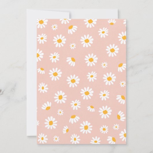 Is ze niet leuk, ze is niet een eenzame Boho Birth Kaart (Achterkant)