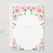 Is ze niet mooi, kleine juffrouw Onederful Verjaar Kaart (Achterkant)