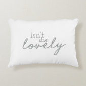 Is zij niet het liefdevolle geschreven Ontwerp van Accent Kussen (Voorkant)