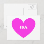 Isa Briefkaart (Voorkant / Achterkant)