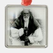 Isa Ibn Ali Al Khalifah Metalen Ornament (Voorkant)