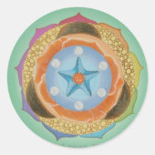 Isa Ronde Sticker (Voorkant)