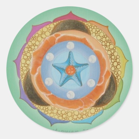 Isa Ronde Sticker (Voorkant)