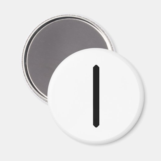 ISA RUNE MAGNEET (Voorkant / Achterkant)
