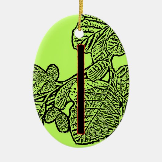 Isa Viking Rune Yule Ornament - Stillness (Voorkant)