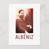 Isaac Albéniz Briefkaart (Voorkant)