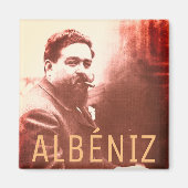Isaac Albéniz Magneet (Voorkant)