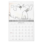 Isaac Art Calendar Kalender (Mar 2027)