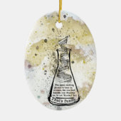 Isaac Asimov Quote Keramisch Ornament (Voorkant)
