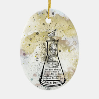 Isaac Asimov Quote Keramisch Ornament