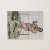 Isaac Bitton, gegraveerd door P. Roberts, publicee Legpuzzel (Horizontaal)