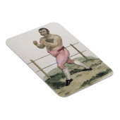 Isaac Bitton, gegraveerd door P. Roberts, publicee Magneet (Rechterzijde)