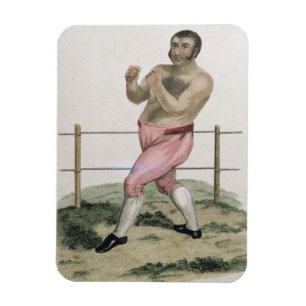 Isaac Bitton, gegraveerd door P. Roberts, publicee Magneet