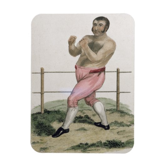 Isaac Bitton, gegraveerd door P. Roberts, publicee Magneet (Verticaal)