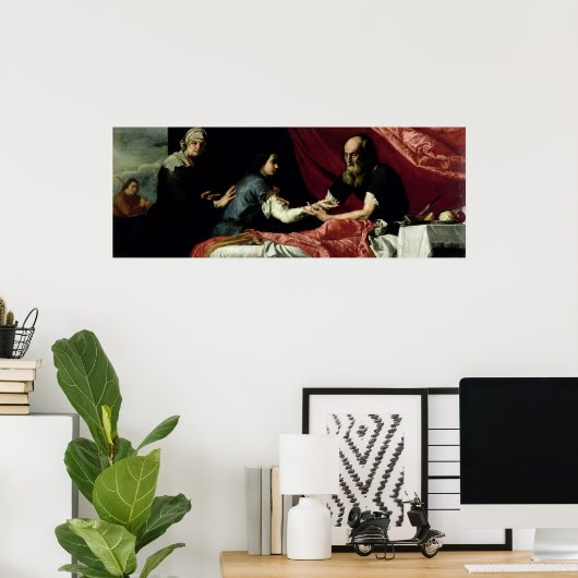 Isaac Blessing Jacob, 1637 Poster (Thuiskantoor)