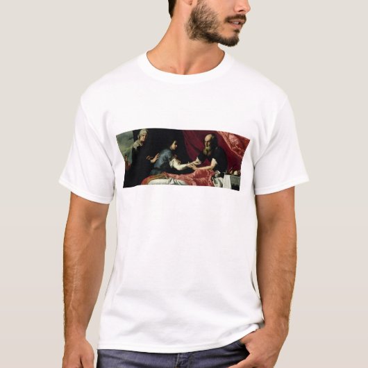 Isaac Blessing Jacob, 1637 T-shirt (Voorkant)