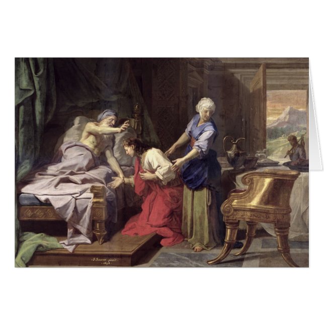 Isaac Blessing Jacob, 1692 (Voorkant Horizontaal)