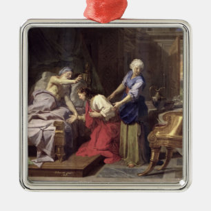 Isaac Blessing Jacob, 1692 Metalen Ornament