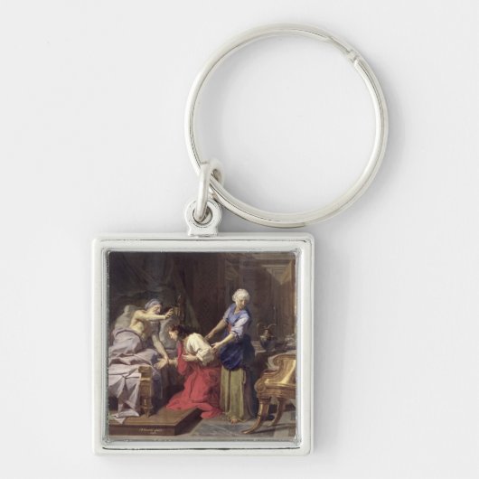 Isaac Blessing Jacob, 1692 Sleutelhanger (Voorkant)