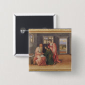 Isaac Blessing Jacob, c.1520 Vierkante Button 5,1 Cm (Voorkant /achterkant)