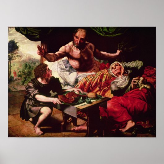 Isaac Blessing Jacob Poster (Voorkant)