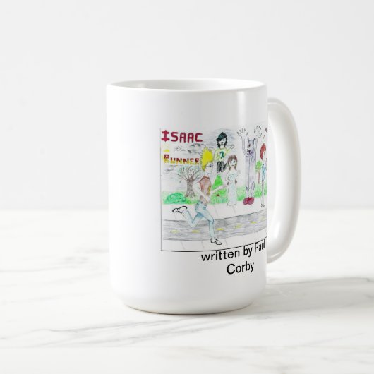 Isaac de Runner mok (Voorkant rechts)