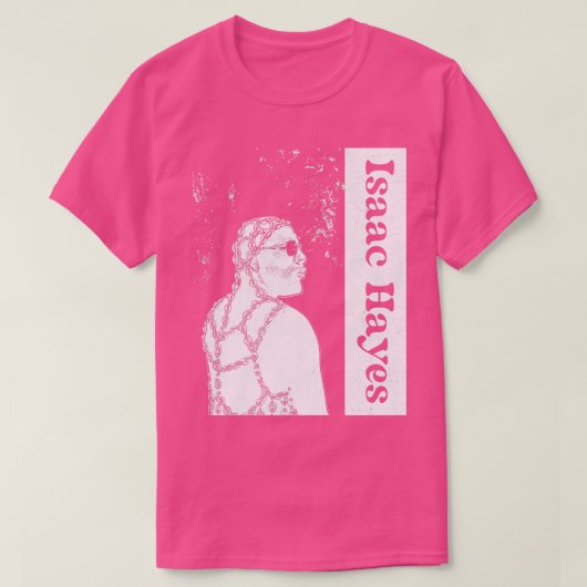 Isaac Hayes Soul man T-shirt (Design voorkant)