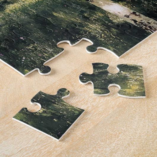 Isaac Levitan- Birch grove Legpuzzel (Zijkant)