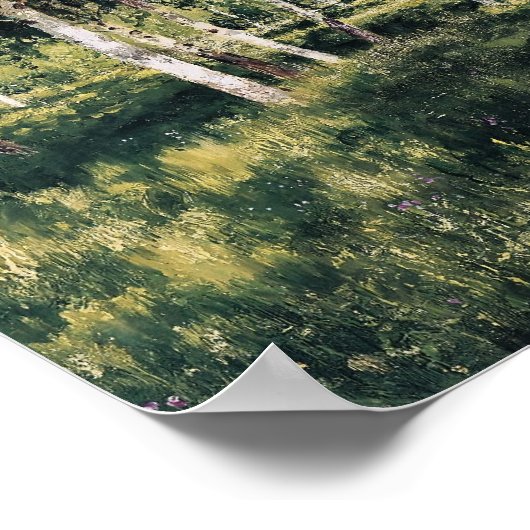 Isaac Levitan- Birch grove Poster (Hoek)