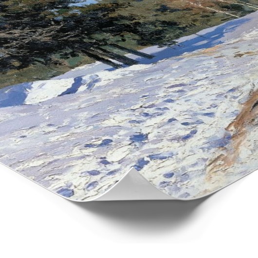 Isaac Levitan- March Poster (Hoek)